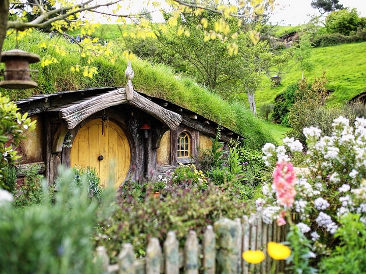 奥克兰至惠灵顿：霍比特小屋和温泉